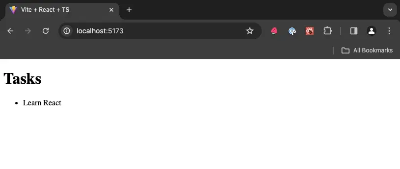 Expected output